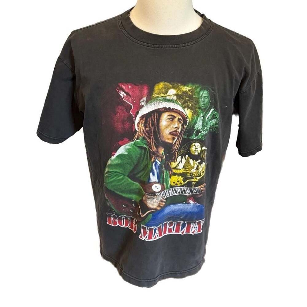Vintage Hot Ice Bob Marley Graphic T-Shirt Size L